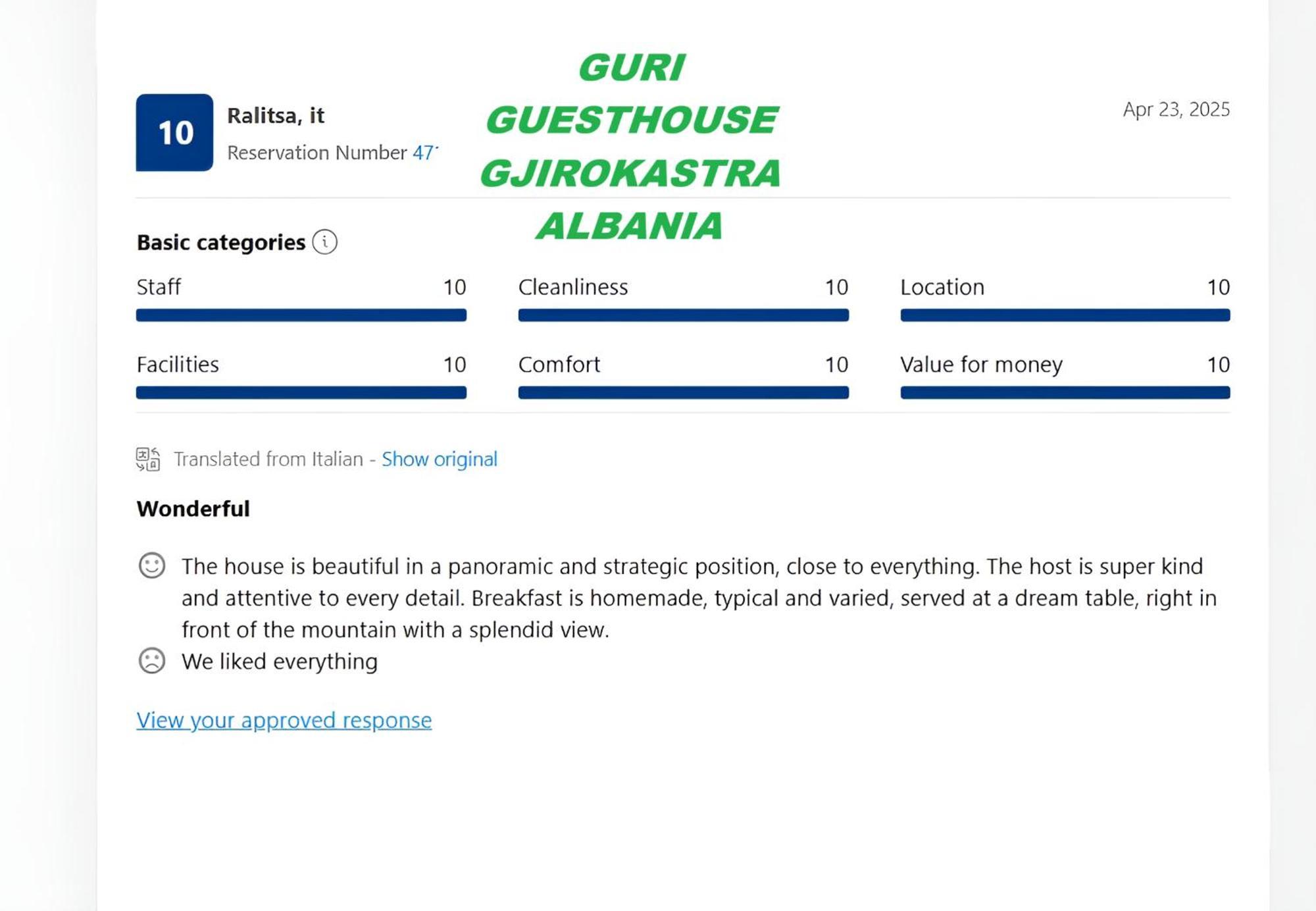 Guri Guesthouse จีโรคาสเตอร์ ภายนอก รูปภาพ